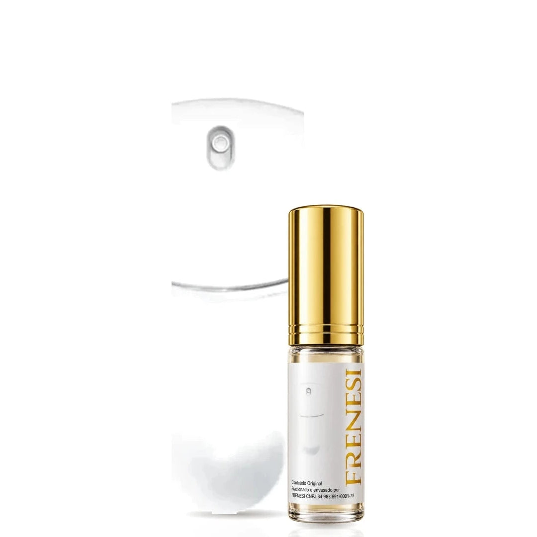 A Drop D´Issey Eau de Parfum, de Issey Miyake, ao lado do decant da Frenesi