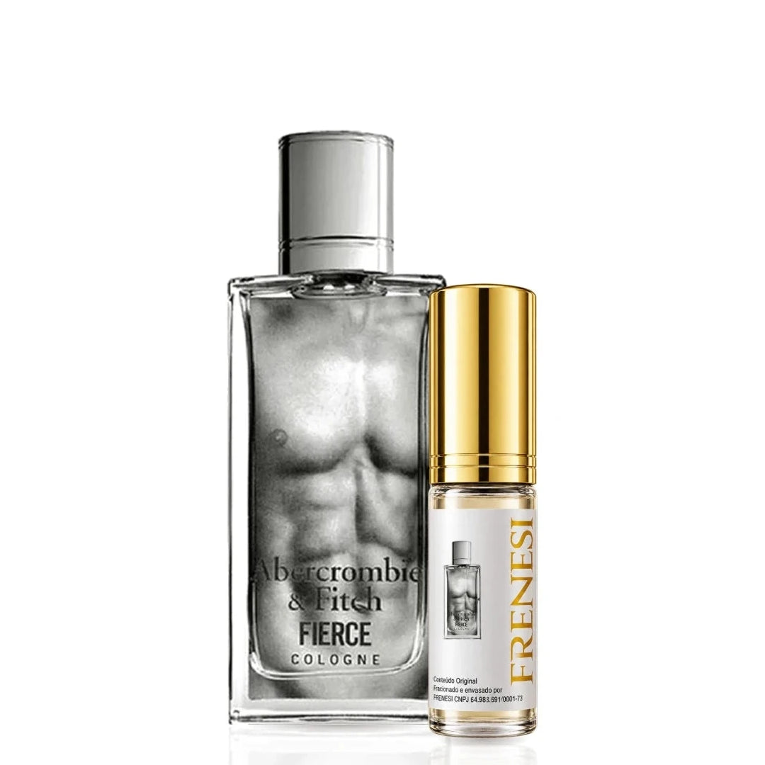 Abercrombie & Fitch Fierce Eau De Cologne, de Abercrombie & Fitch, ao lado do decant da Frenesi