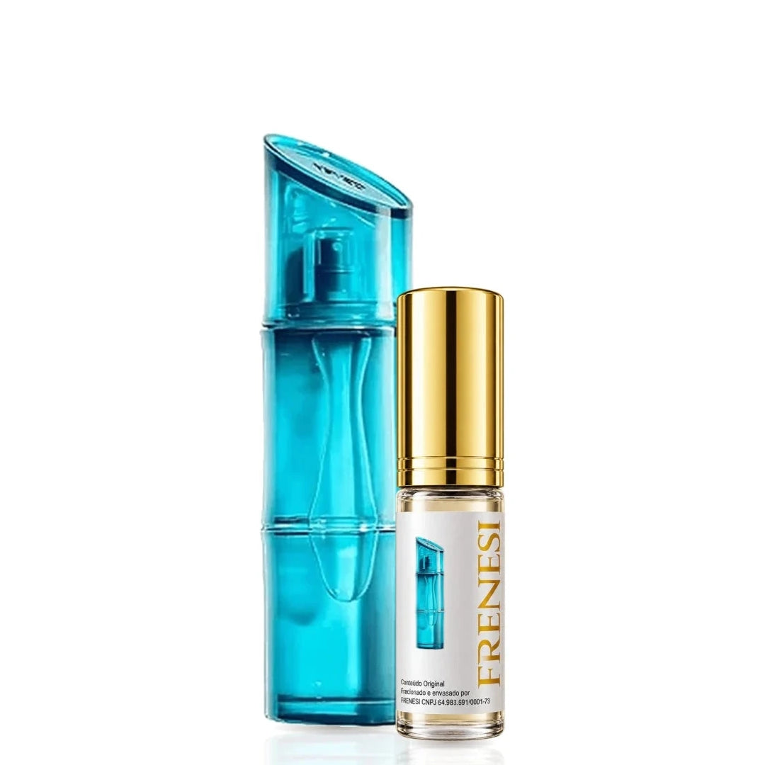 Kenzo Homme Marine Eau de Toilette, de Kenzo, ao lado do decant da Frenesi