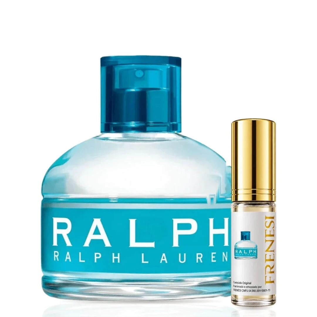 Ralph Ralph Lauren Eau de Toilette, de Ralph Lauren, ao lado do decant da Frenesi
