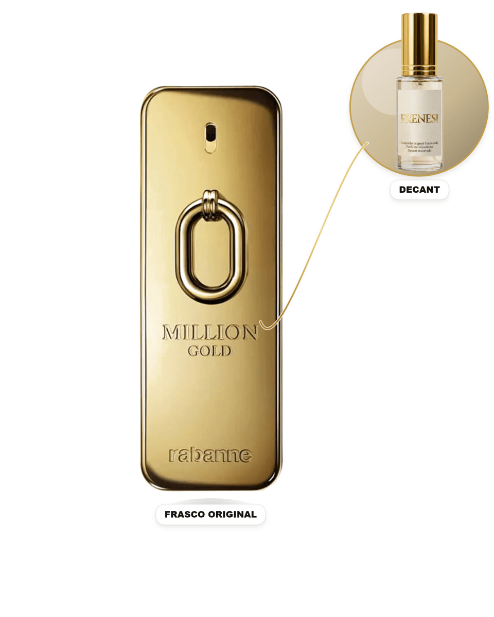 1 Million Gold Intense Masculino Eau de Parfum (Decant) - FRENESI