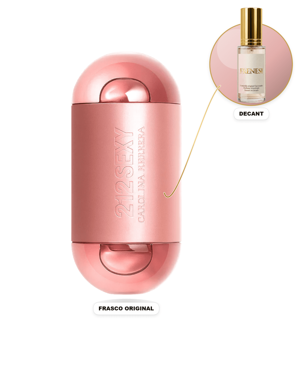 212 Sexy Feminino Eau de Parfum (Decant) - FRENESI