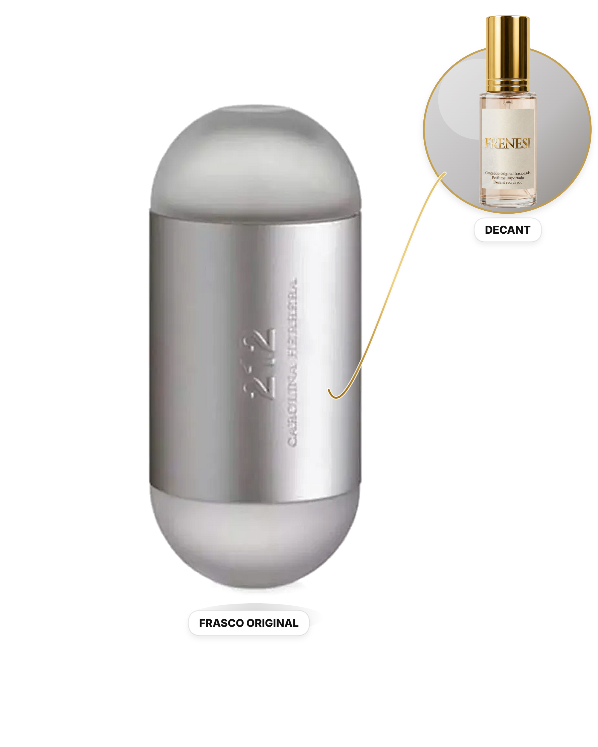 212 NYC Feminino Eau de Toilette (Decant)