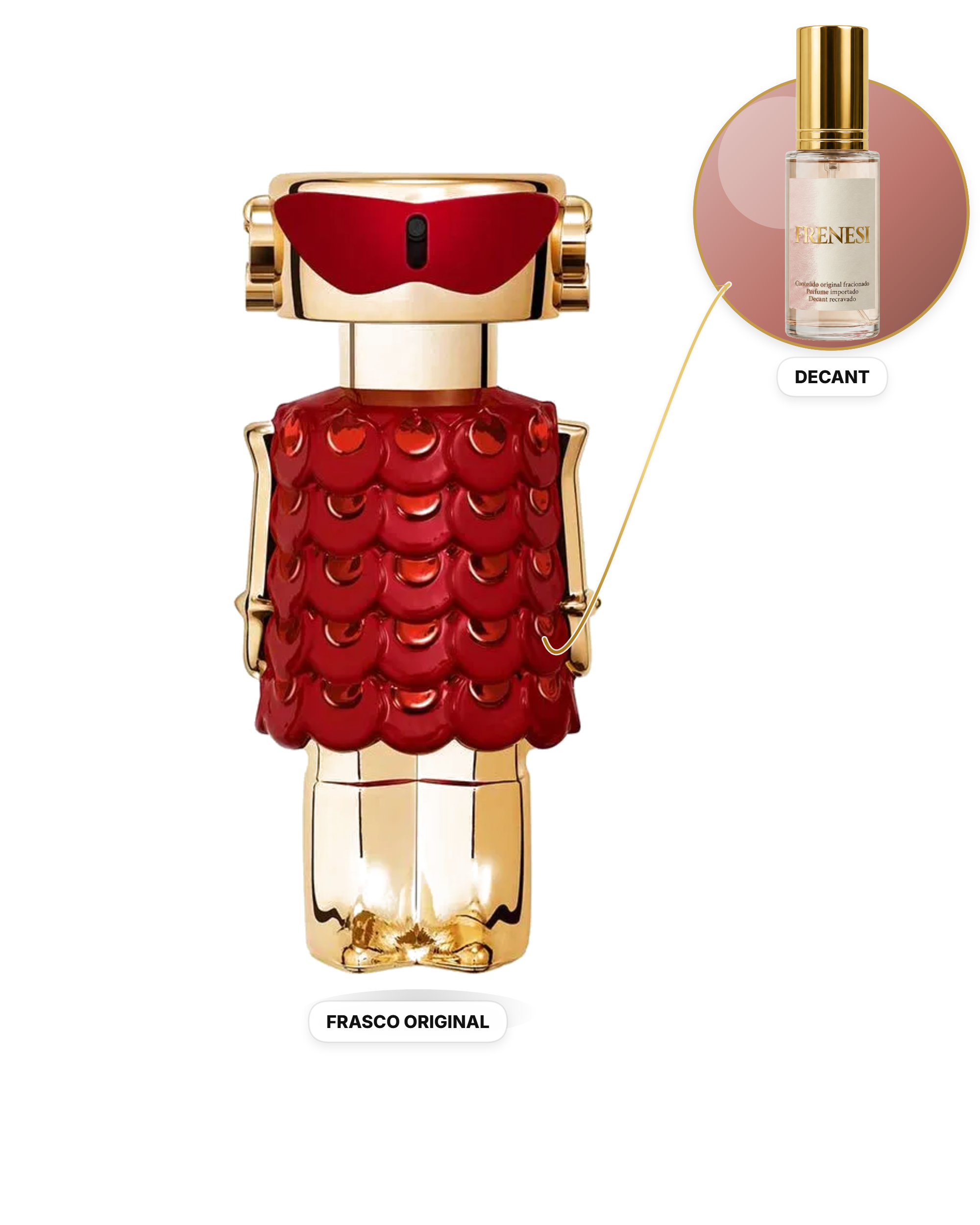 Fame In Love Parfum Elixir Feminino (Decant)