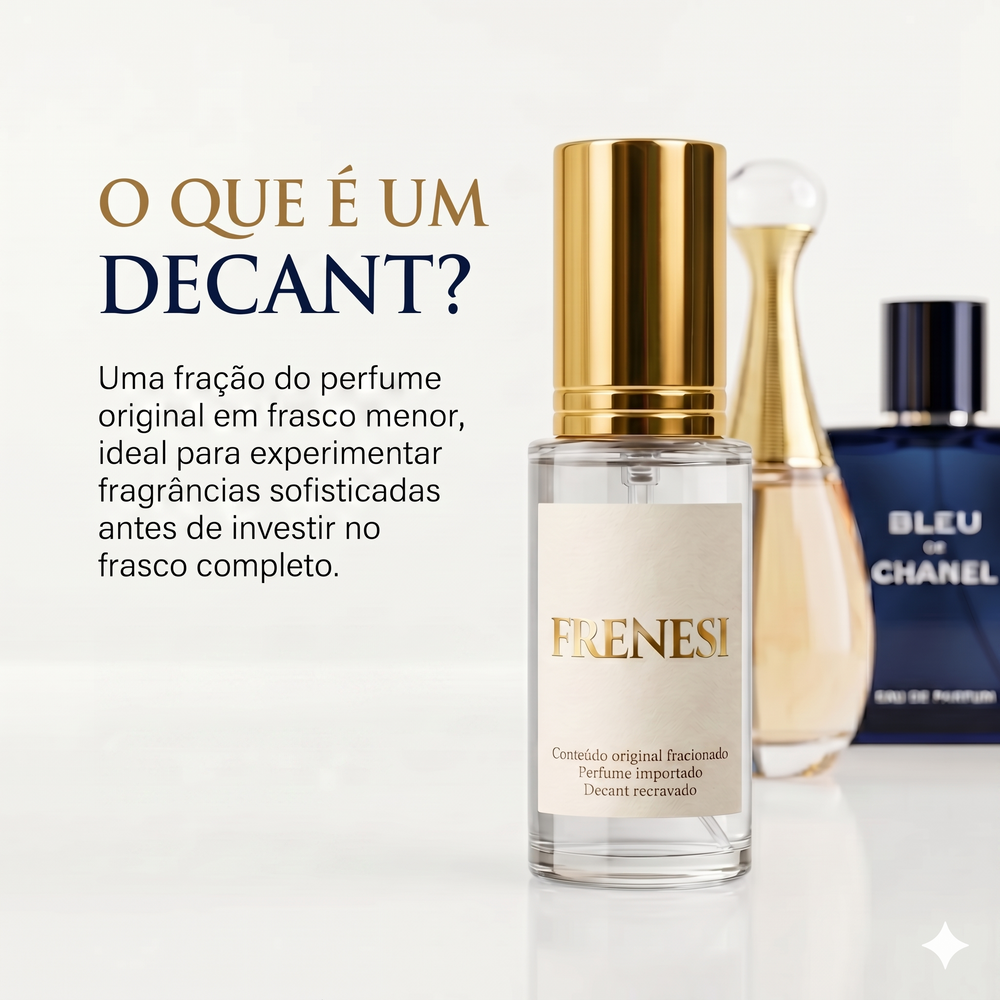 O que é um decant FRENESI