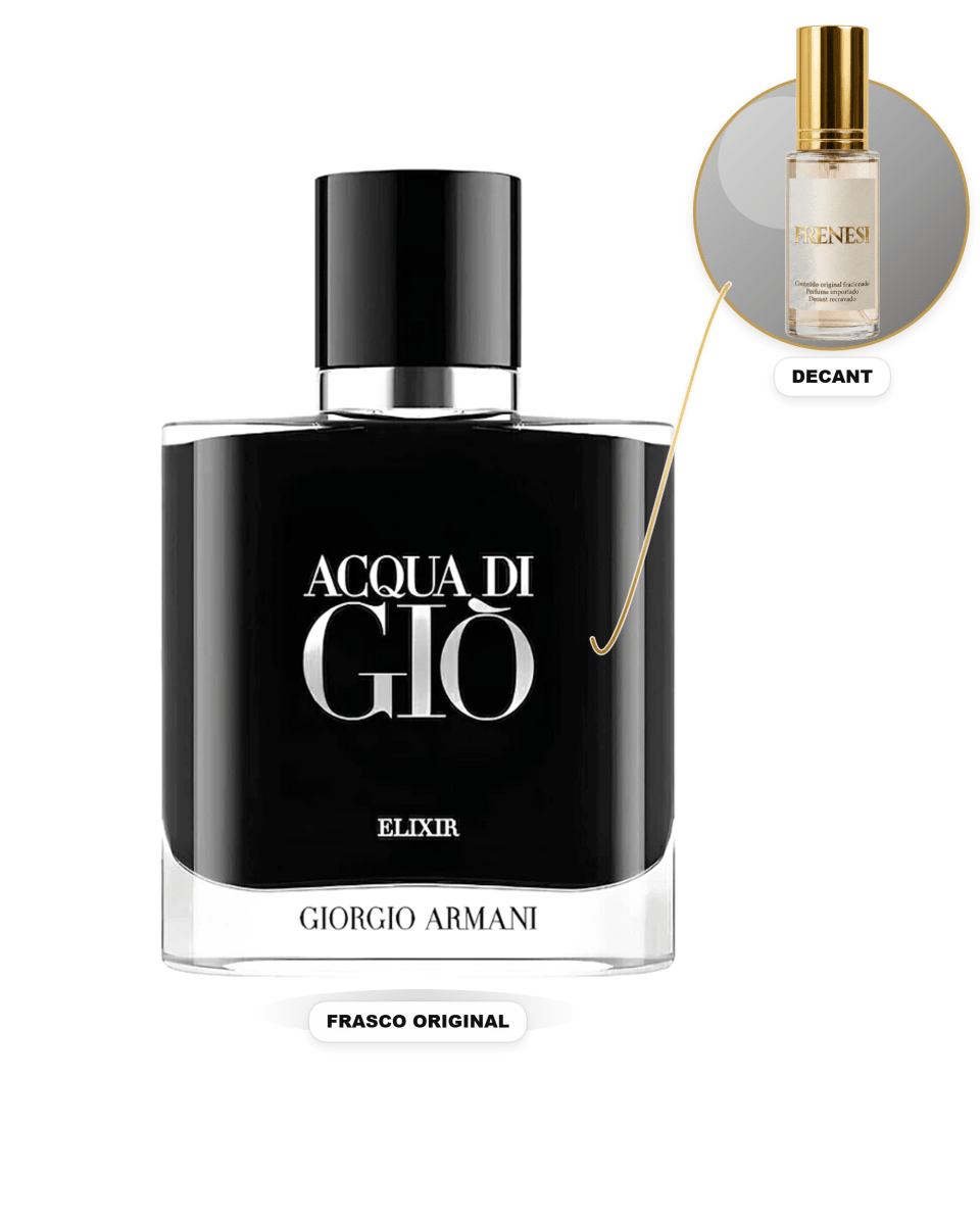 Acqua di Giò Elixir Masculino (Decant) - FRENESI