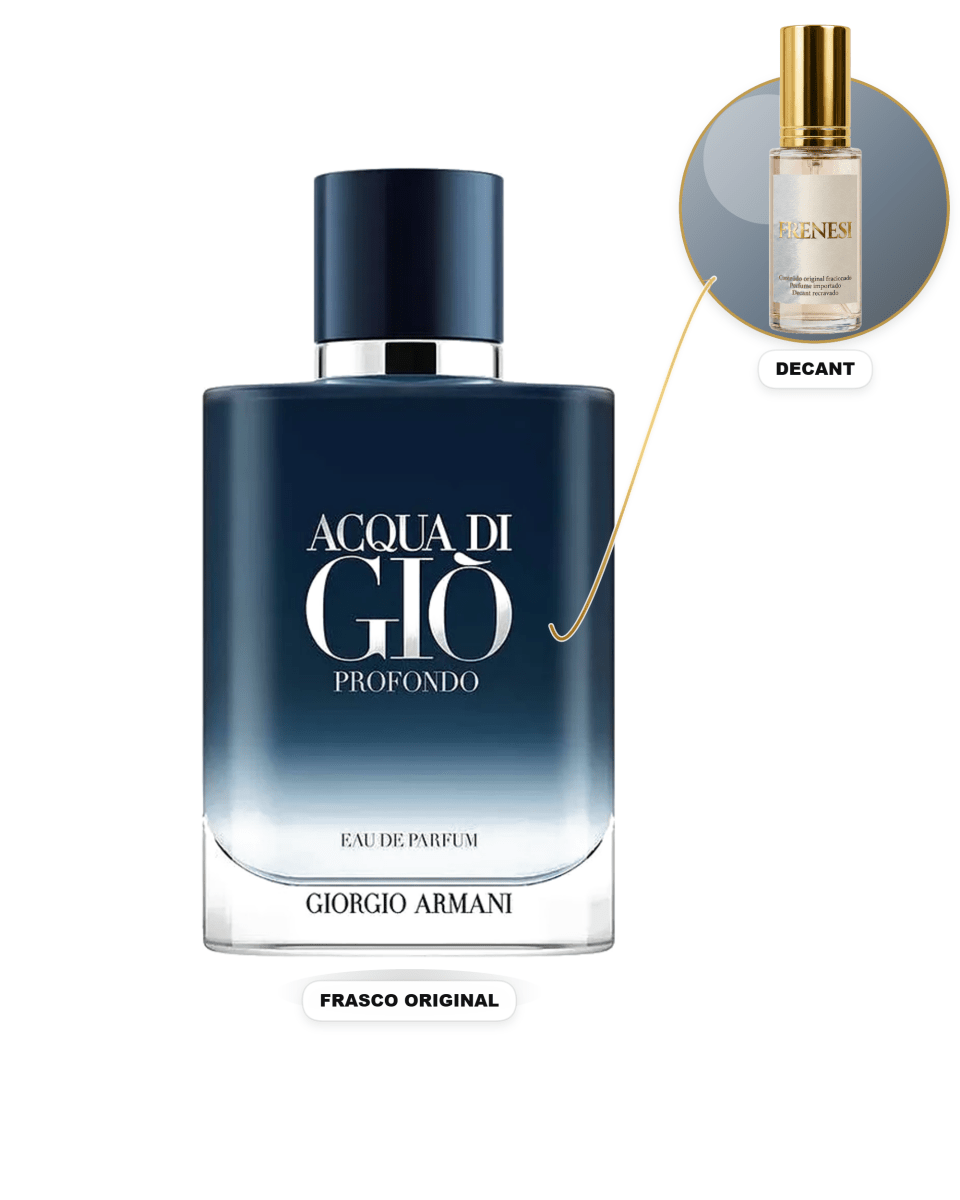 Acqua di Giò Profondo Masculino Eau de Parfum (Decant) - FRENESI