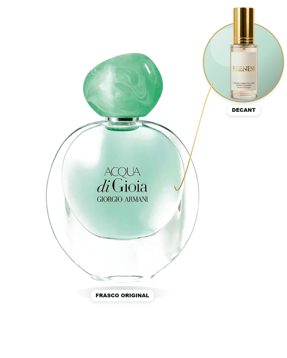 Acqua Di Gioia Feminino Eau de Parfum (Decant) - FRENESI