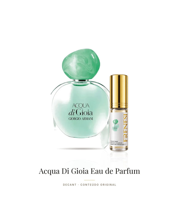 Acqua Di Gioia Feminino Eau de Parfum (Decant) - FRENESI