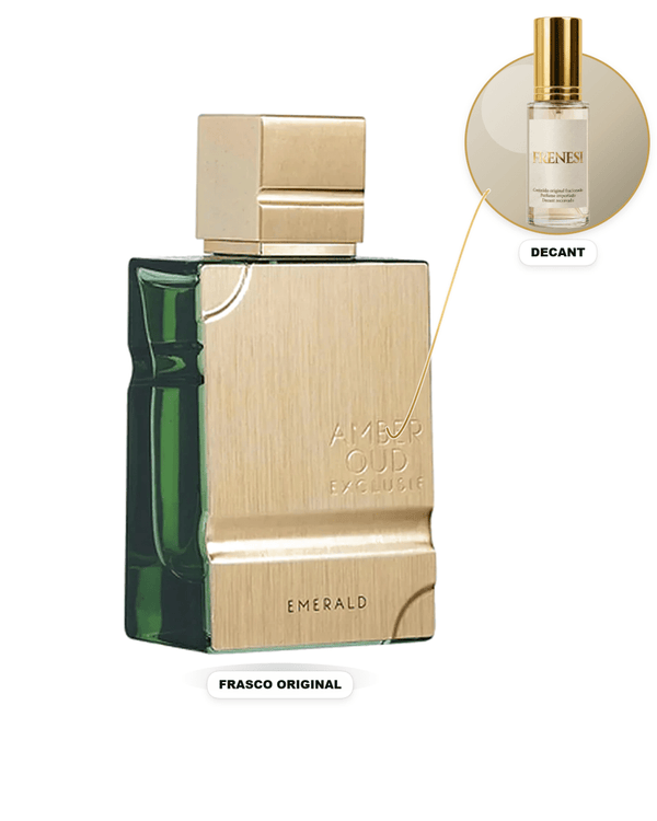 Amber Oud Exclusif Emerald Unissex Extrait de Parfum (Decant) - FRENESI