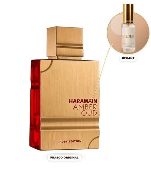 Amber Oud Ruby Edition Unissex Eau de Parfum (Decant) - FRENESI