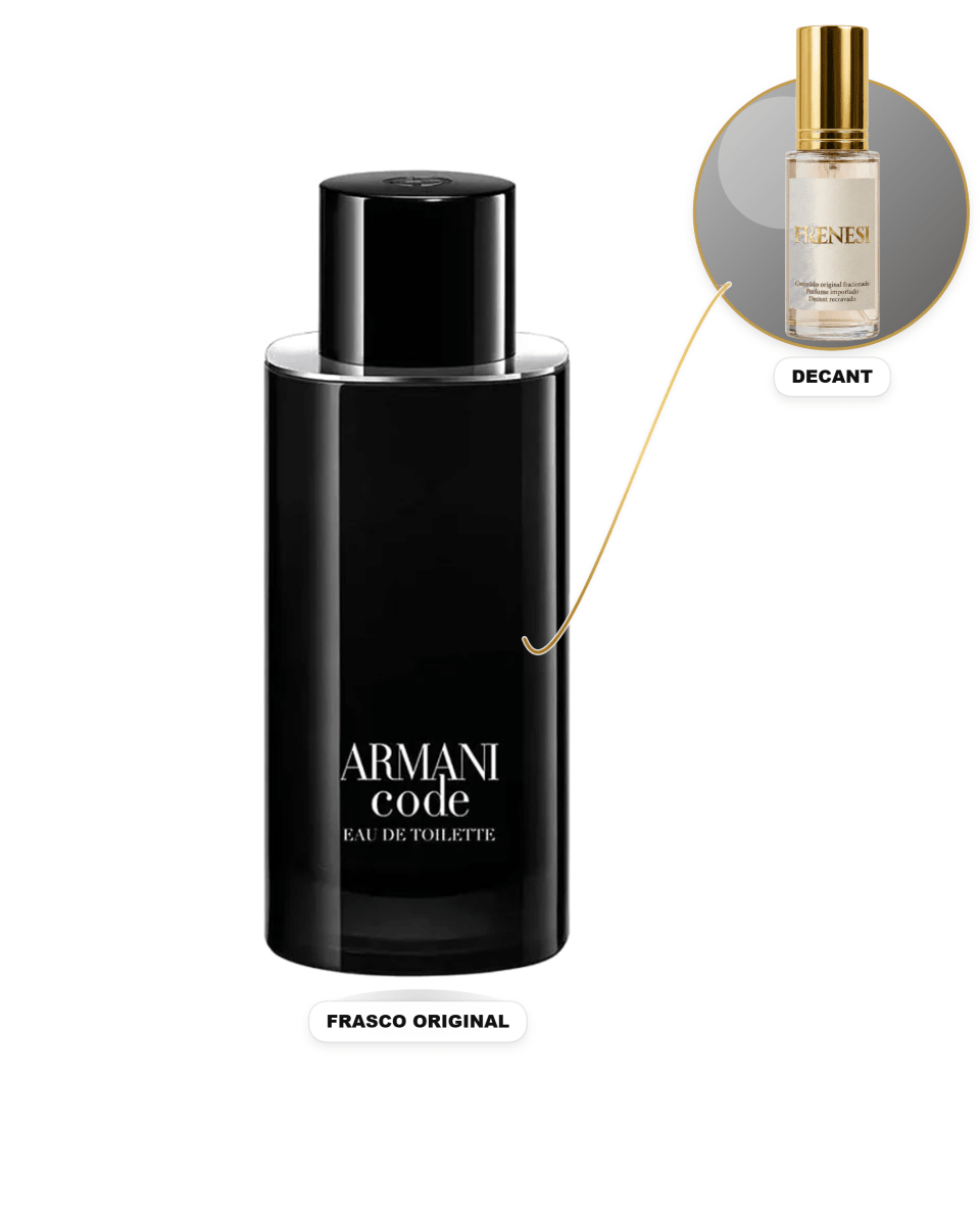 Armani Code Masculino Eau de Toilette (Decant) - FRENESI
