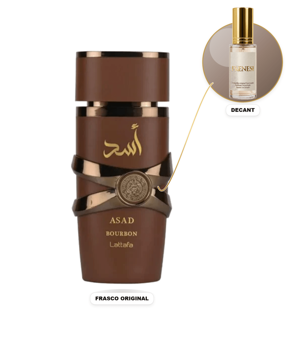Asad Bourbon Masculino Eau de Parfum (Decant) - FRENESI