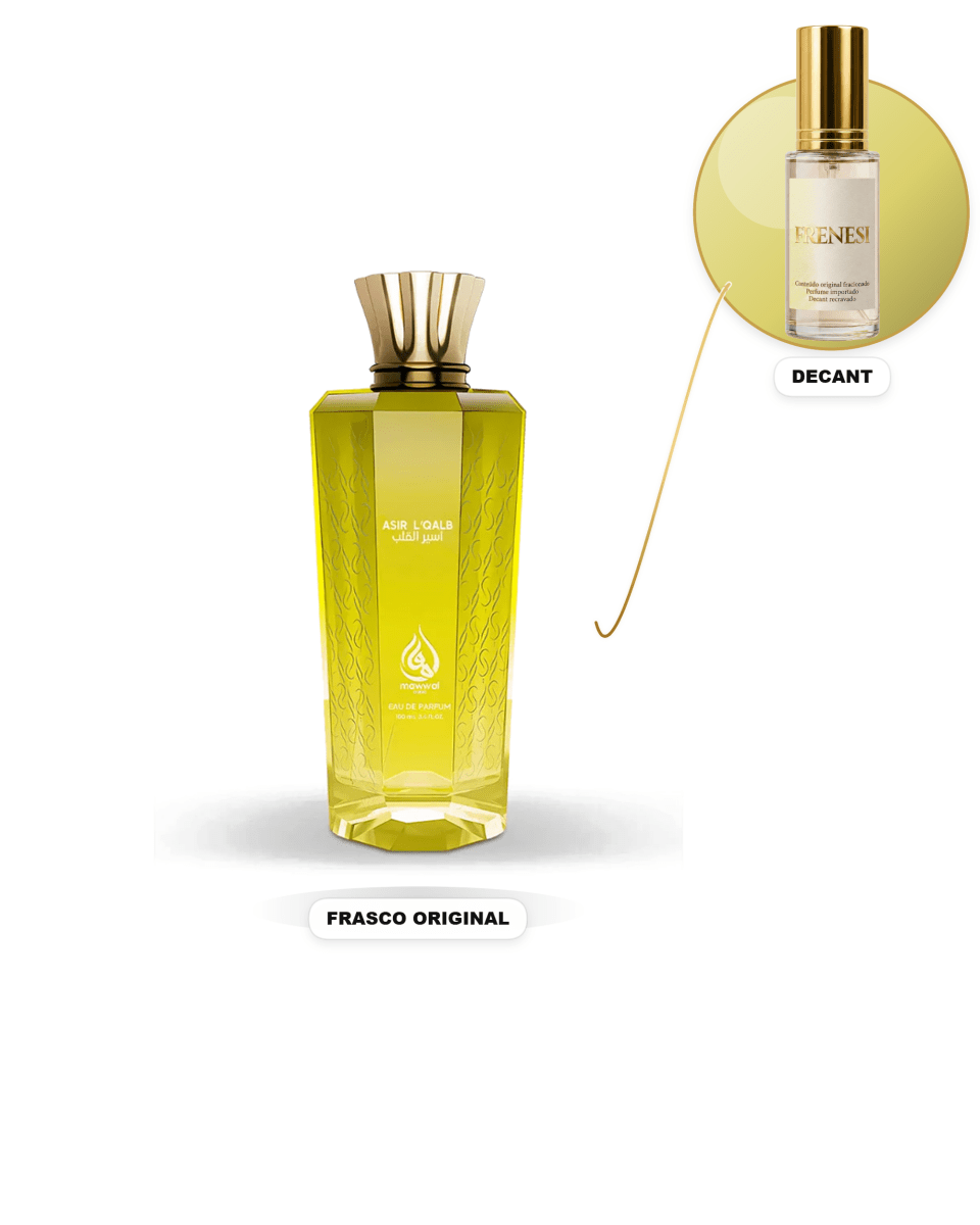 Asir L’Qalb Unissex Eau de Parfum (Decant) - FRENESI