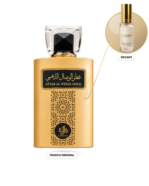 Attar Al Wesal Gold Unissex Eau de Parfum (Decant) - FRENESI