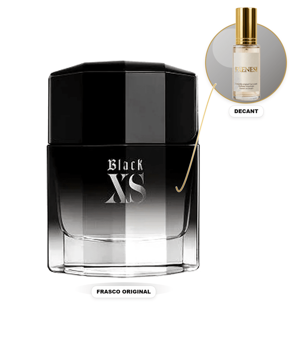 Black XS Masculino Eau de Toilette (Decant) - FRENESI