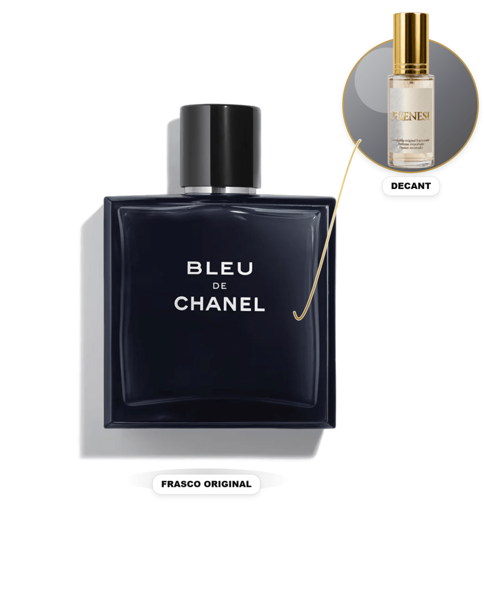 Bleu de Chanel Masculino Eau de Toilette (Decant) - FRENESI