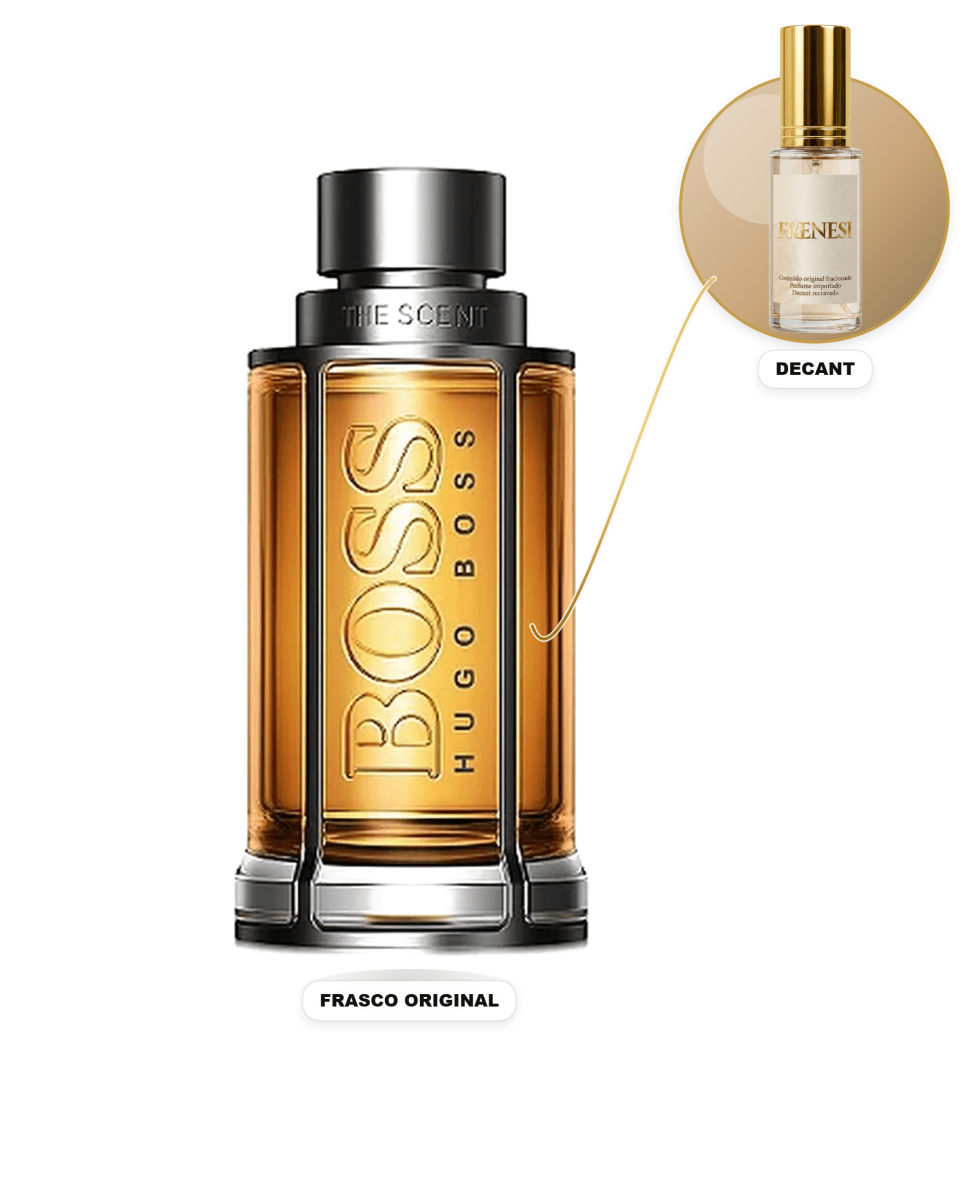 Boss The Scent Masculino Eau de Toilette (Decant) - FRENESI
