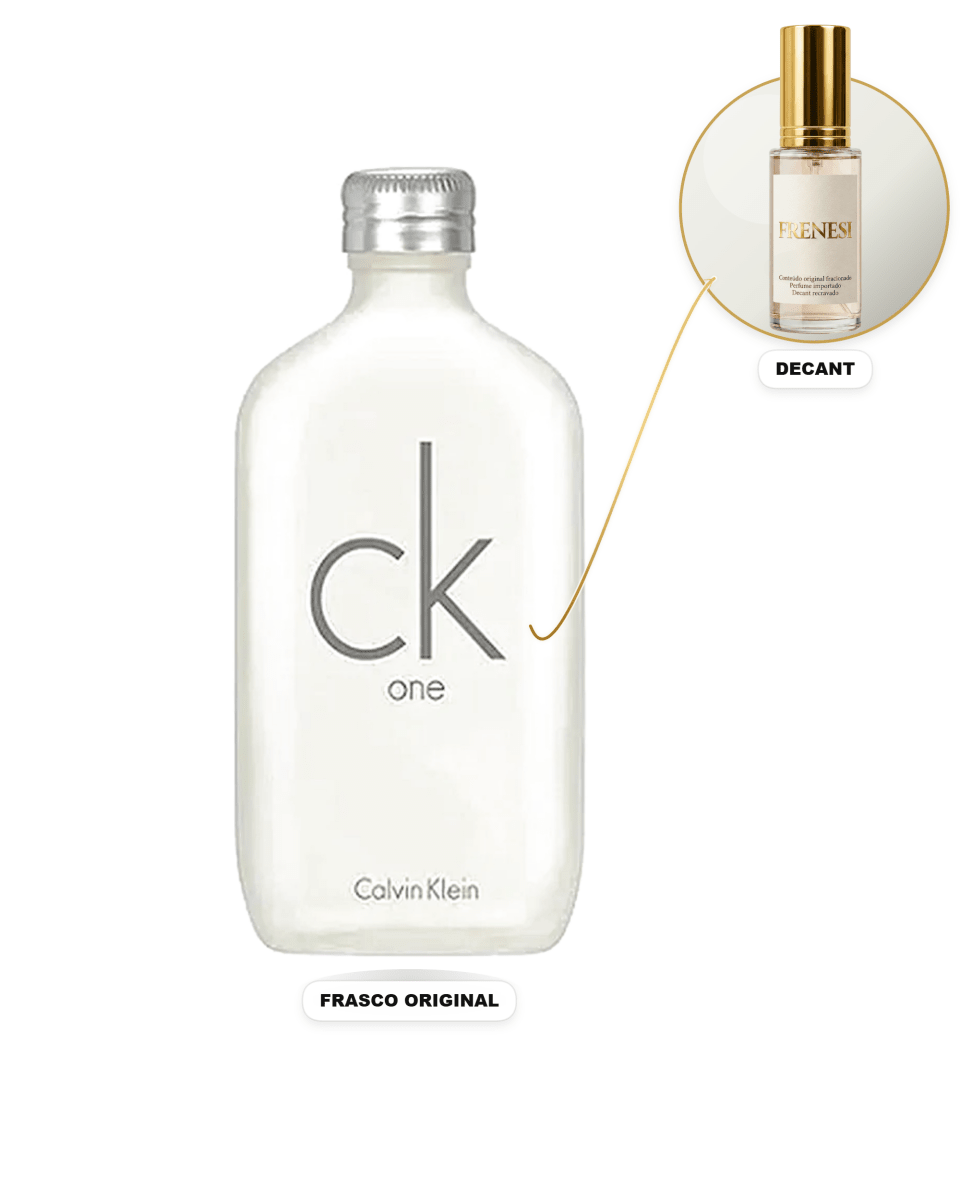 CK One Unissex Eau de Toilette (Decant) - FRENESI