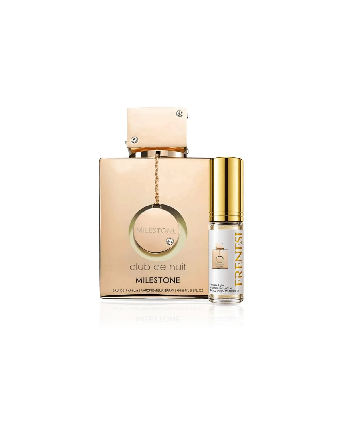 Club de Nuit Milestone Unissex Eau de Parfum (Decant) - FRENESI