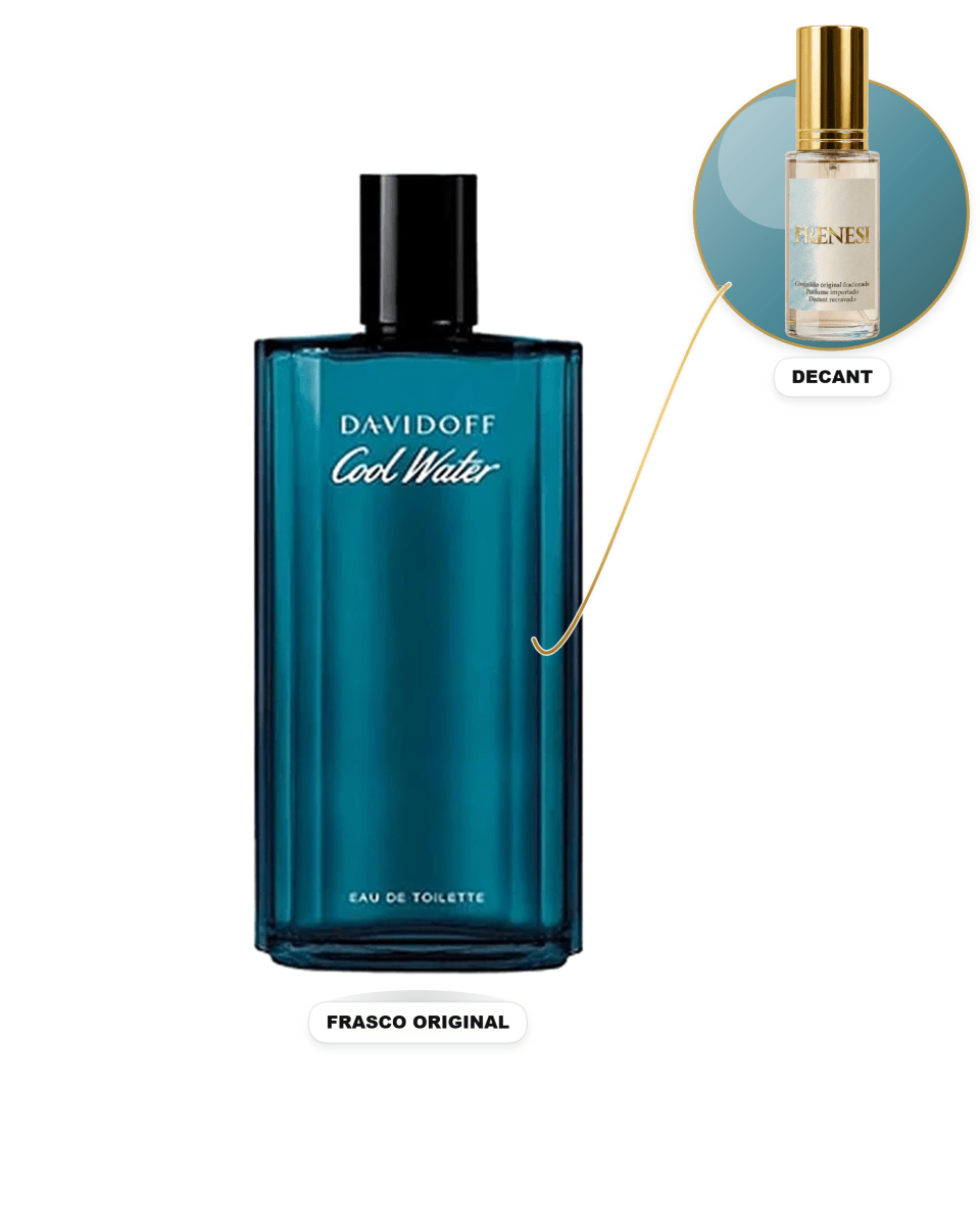 Cool Water Masculino Eau de Toilette (Decant) - FRENESI