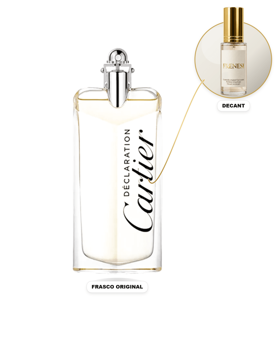Déclaration Cartier Masculino Eau de Toilette (Decant) - FRENESI