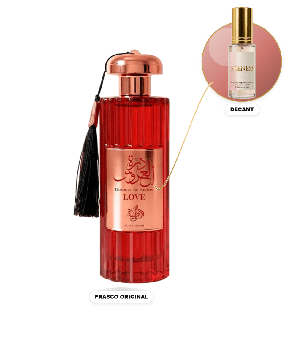 Durrat Al Aroos Love Feminino Eau de Parfum (Decant) - FRENESI