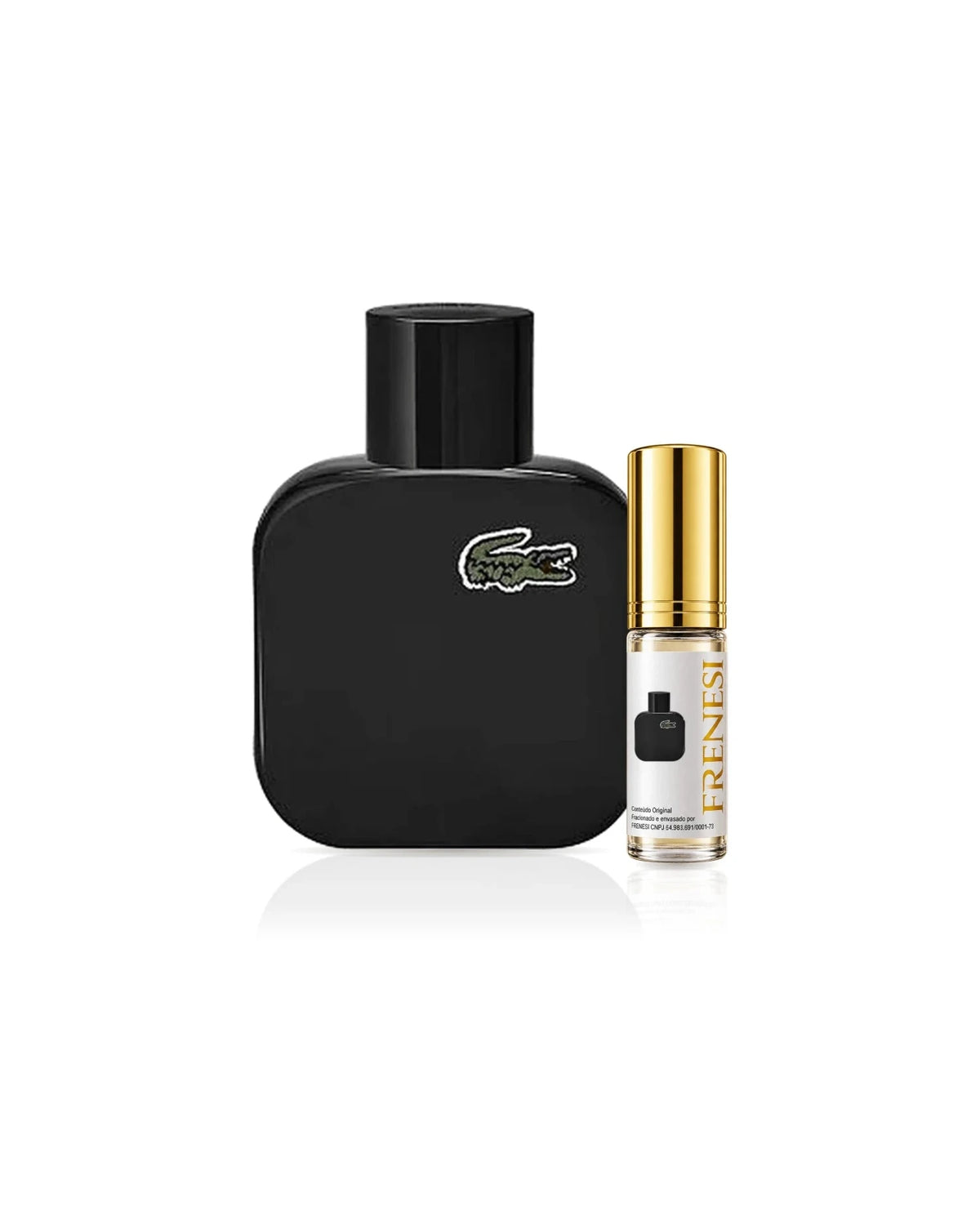 Eau de Lacoste L.12.12 Noir Masculino Eau de Toilette (Decant) - FRENESI
