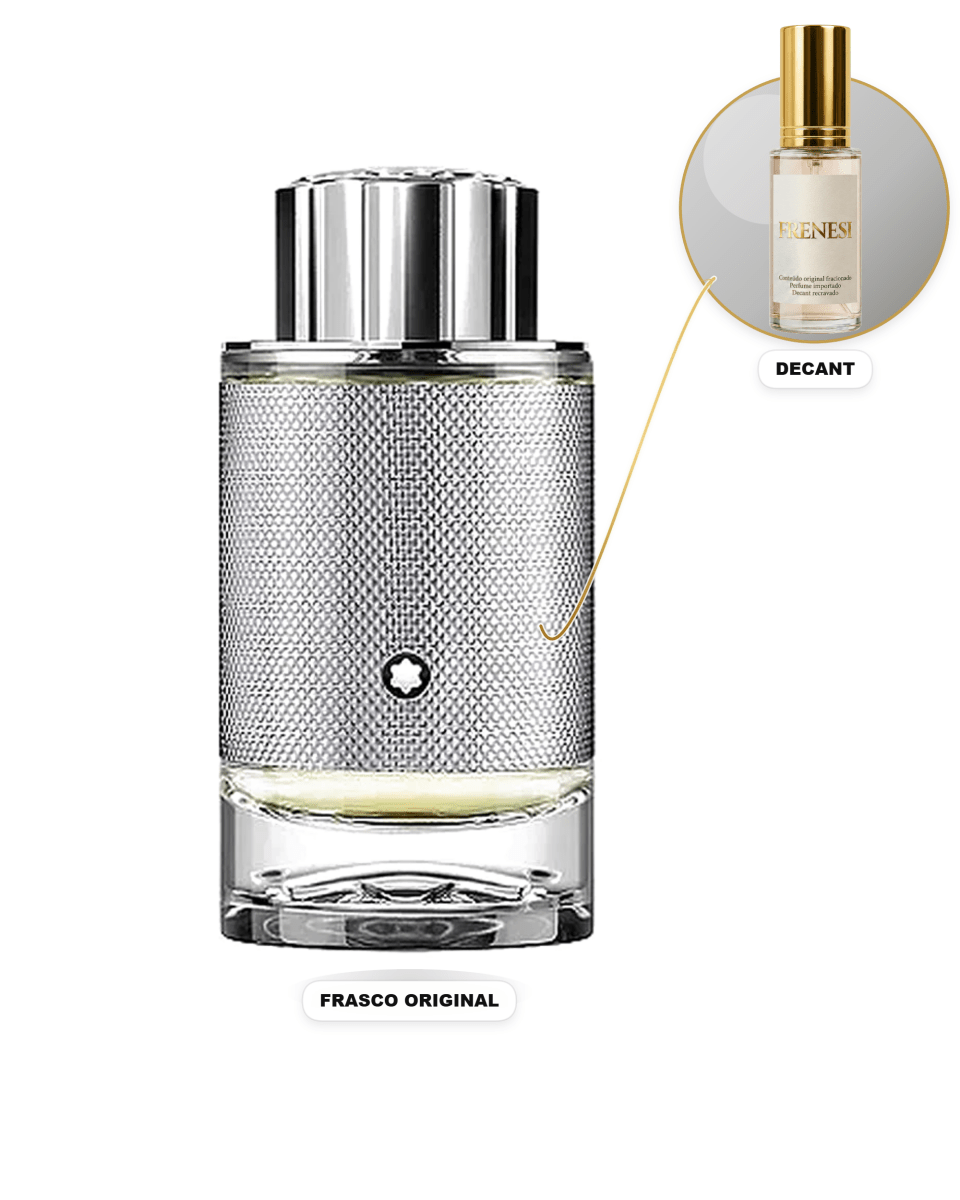 Explorer Platinum Montblanc Masculino Eau de Parfum (Decant) - FRENESI