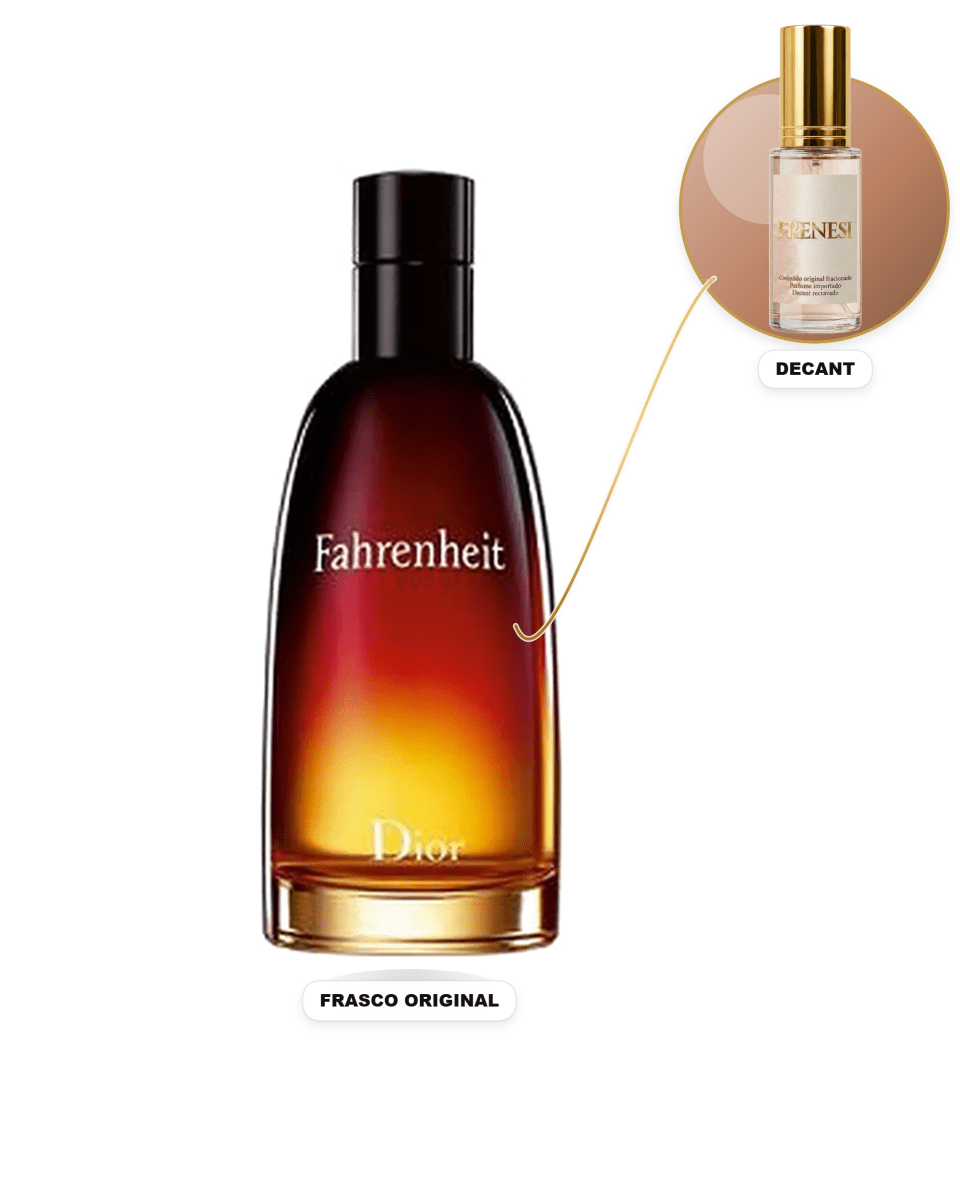 Fahrenheit Masculino Eau de Toilette (Decant) - FRENESI