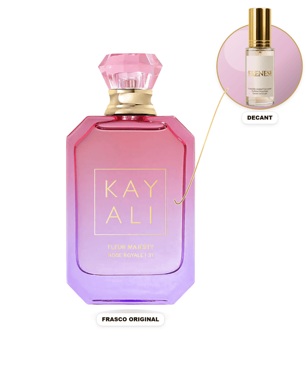 Fleur Majesty Rose Royal Feminino Eau de Parfum (Decant) - FRENESI
