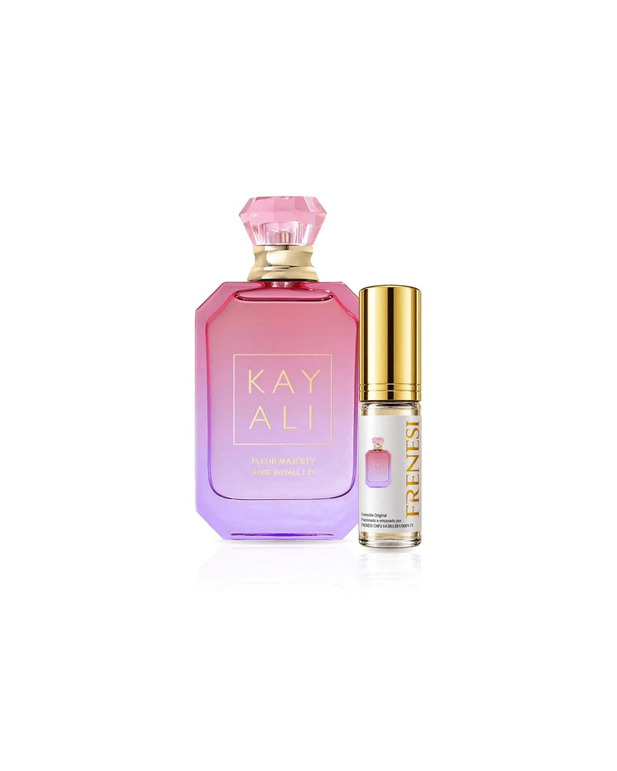 Fleur Majesty Rose Royal Feminino Eau de Parfum (Decant) - FRENESI