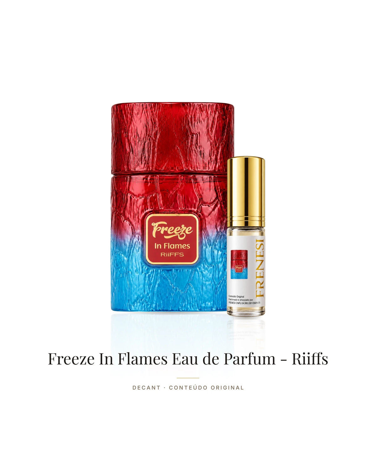 Freeze In Flames Unissex Eau de Parfum (Decant)