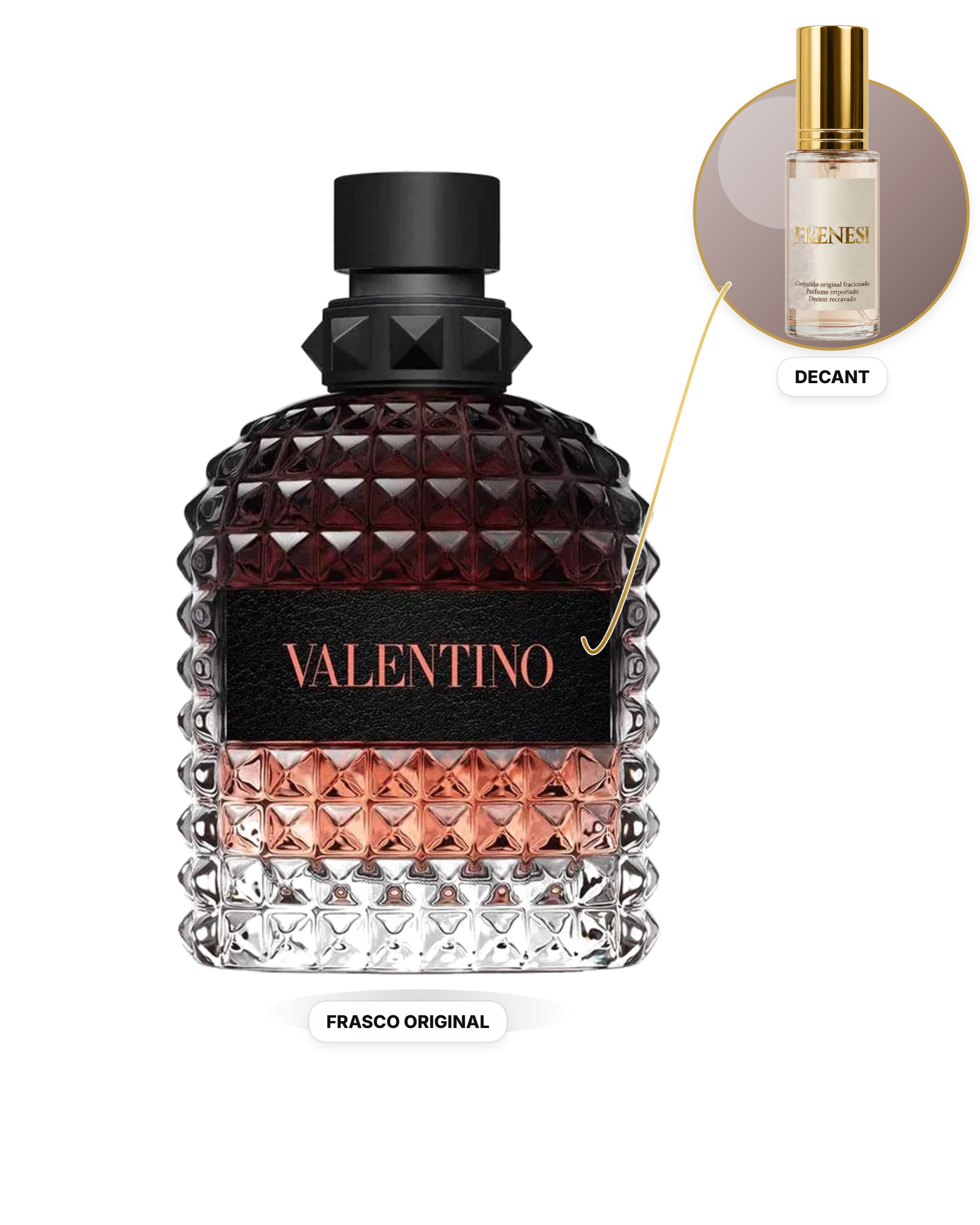 Born in Roma Coral Fantasy Uomo Masculino Eau de Toilette (Decant)
