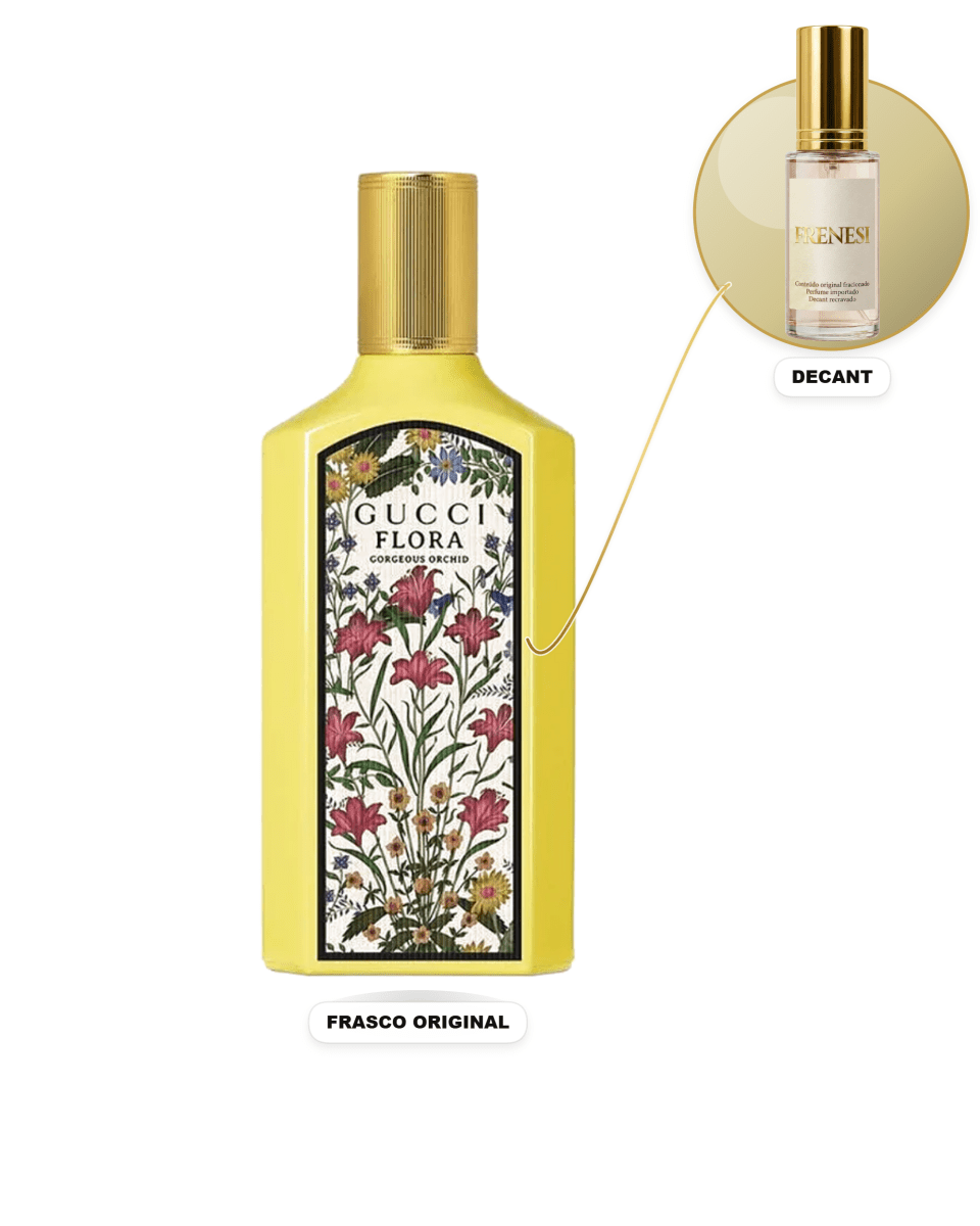 Gucci Flora Gorgeous Orchid Feminino Eau de Parfum (Decant) - FRENESI