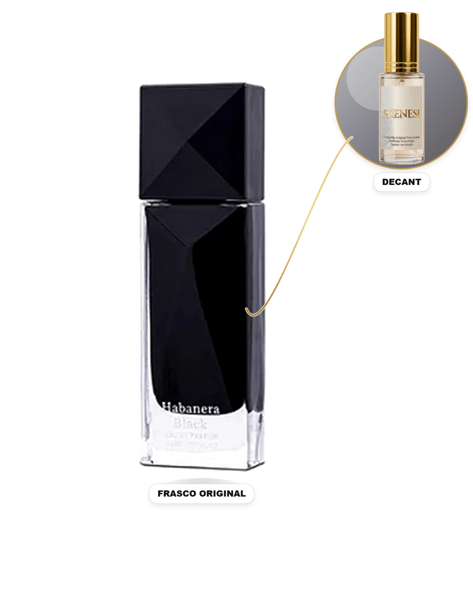 Habanera Black Masculino Eau de Parfum (Decant) - FRENESI