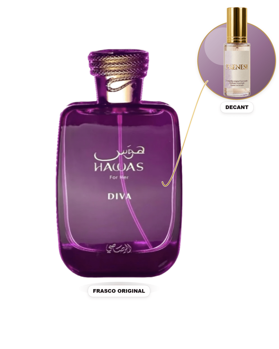 Hawas Diva Feminino Eau de Parfum (Decant) - FRENESI