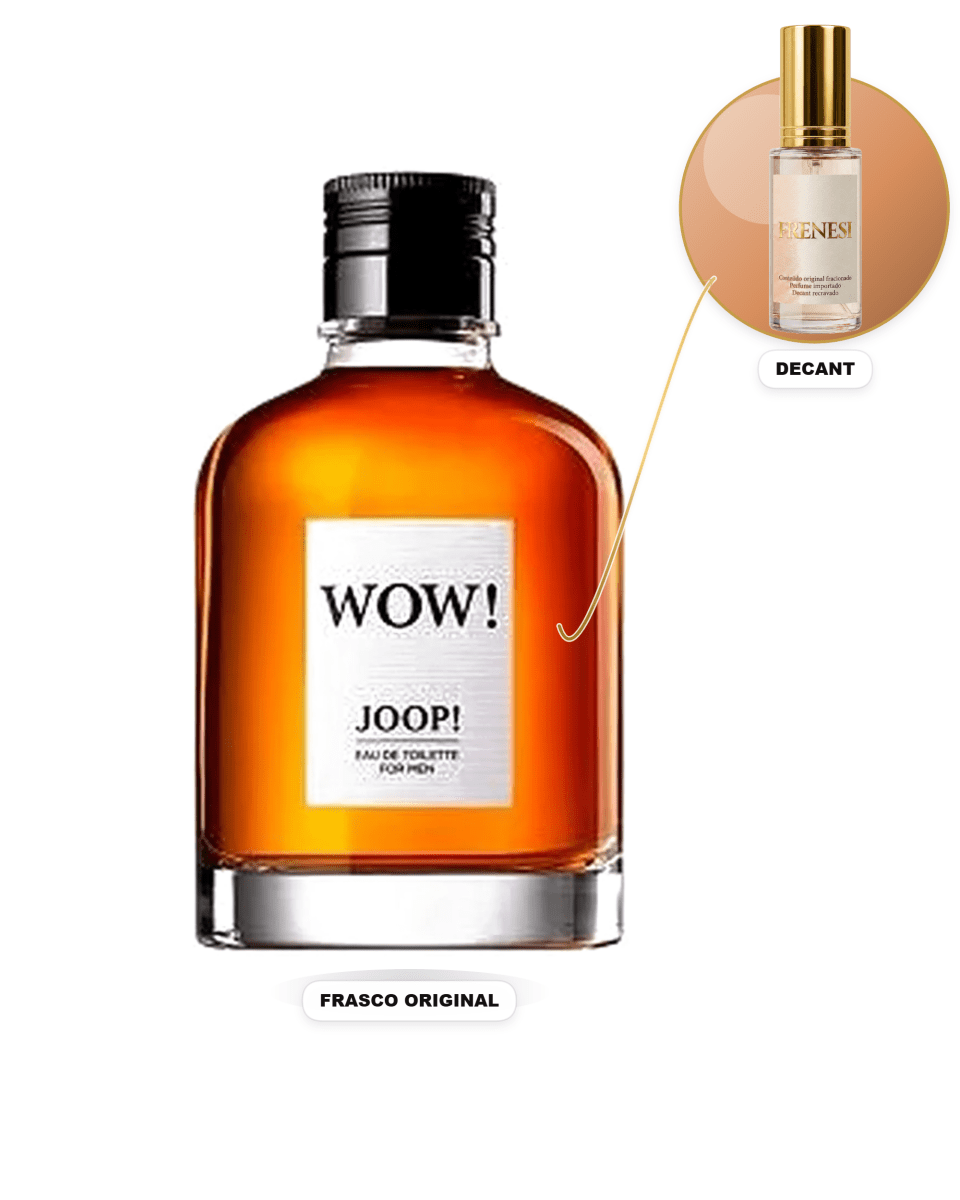 Joop! Wow! Masculino Eau De Toilette (Decant) - FRENESI