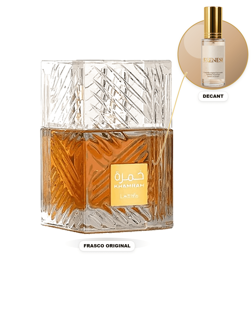 Khamrah Unissex Eau de Parfum (Decant) - FRENESI