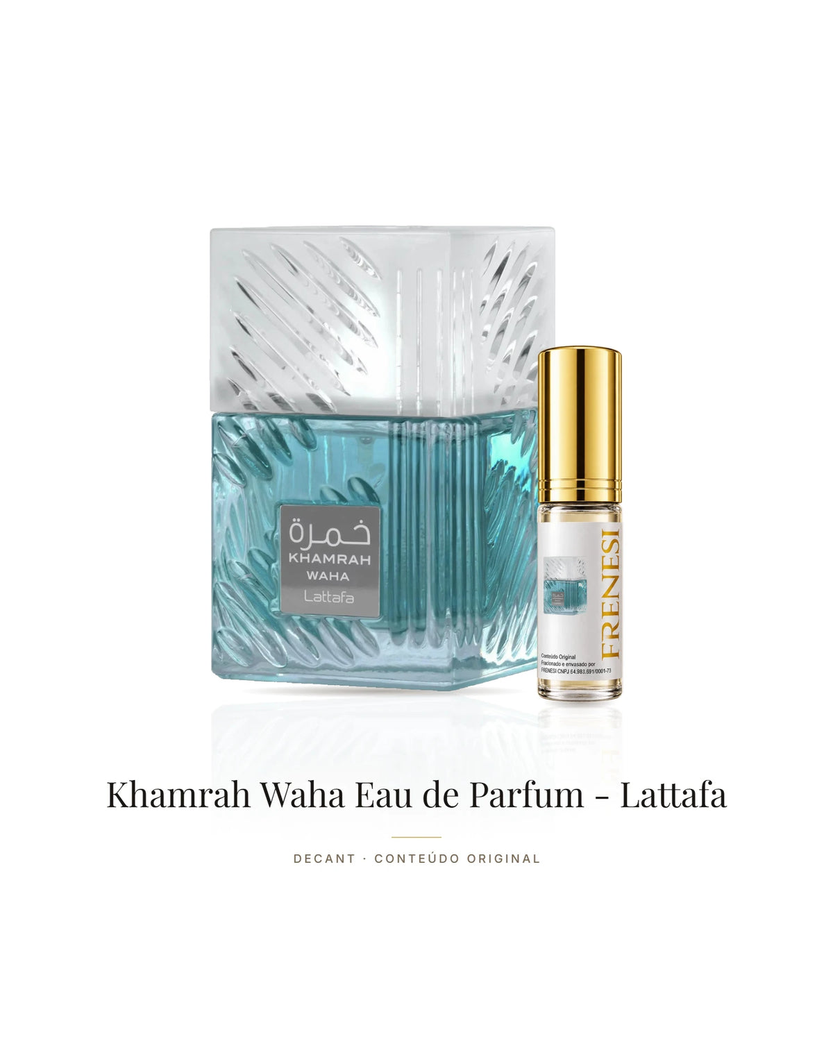 Khamrah Waha Unissex Eau de Parfum (Decant)