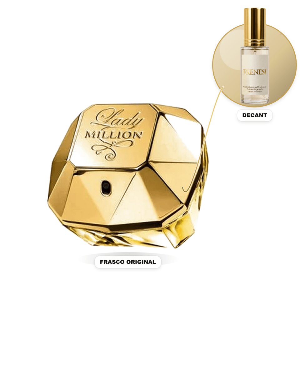 Lady Million Feminino Eau de Parfum (Decant) - FRENESI