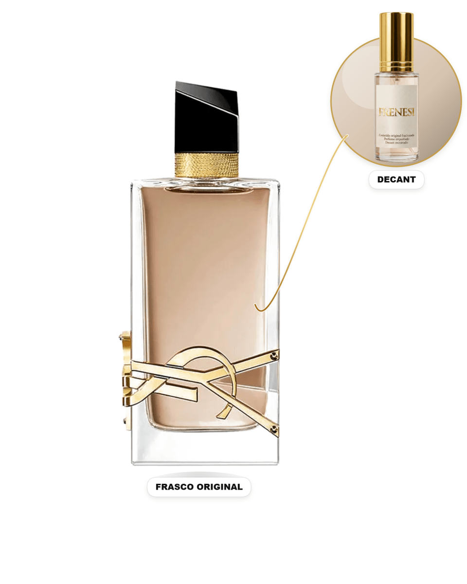 Libre Flowers & Flames Feminino Eau de Parfum (Decant) - FRENESI