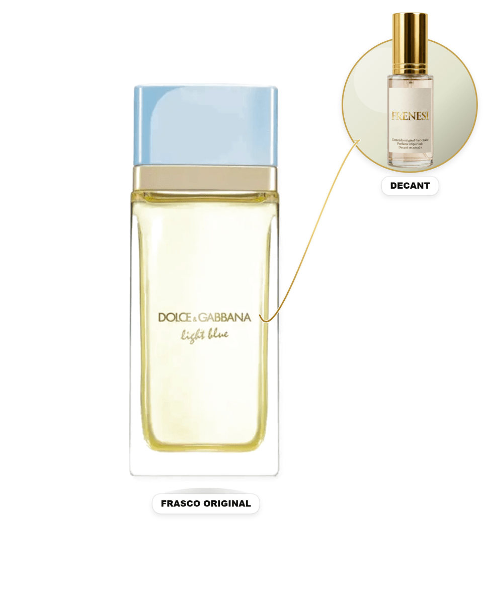 Light Blue Feminino Eau de Parfum (Decant) - FRENESI
