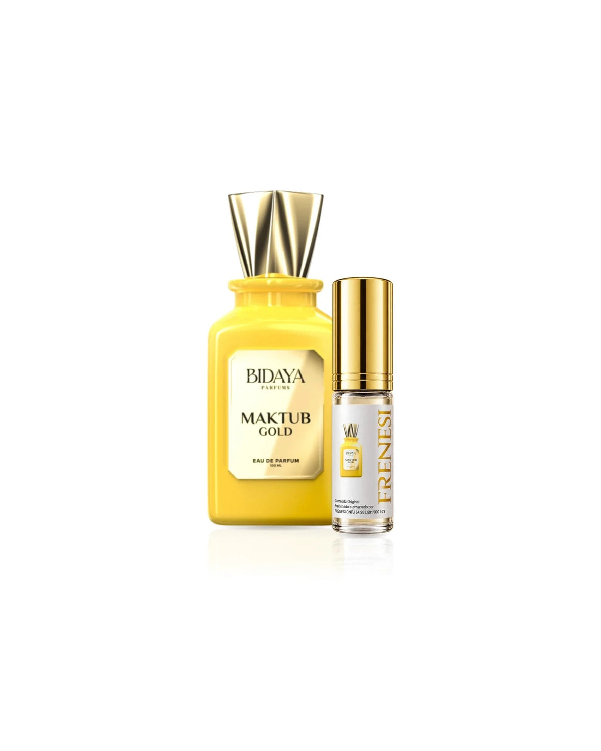 Maktub Gold Unissex Eau de Parfum (Decant) - FRENESI