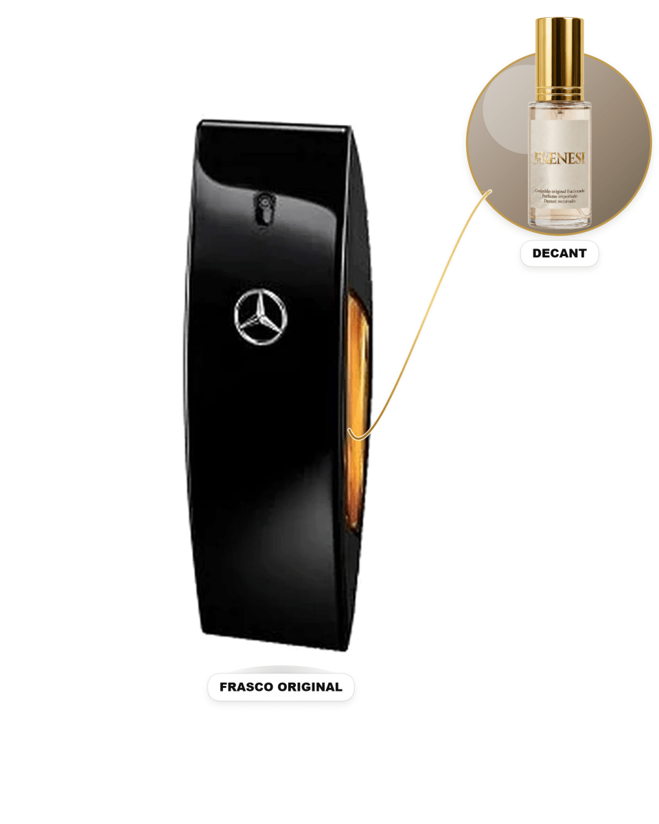 Mercedes Benz Club Black Masculino Eau de Toilette (Decant) - FRENESI