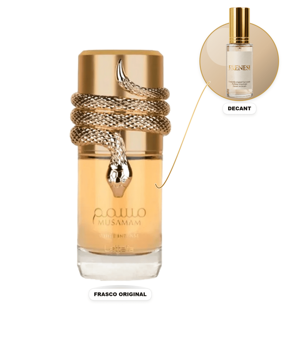 Musamam White Intense Unissex Eau de Parfum (Decant) - FRENESI