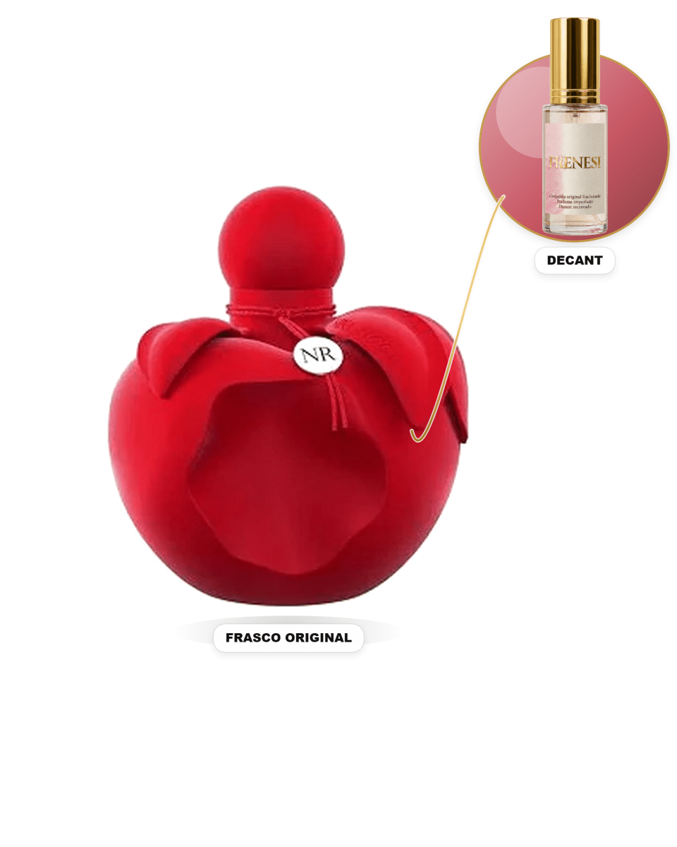 Nina Extra Rouge Feminino Eau de Parfum (Decant) - FRENESI