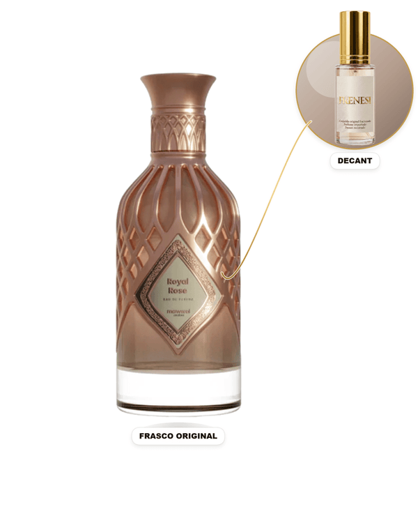 Royal Rose Unissex Eau de Parfum (Decant) - FRENESI