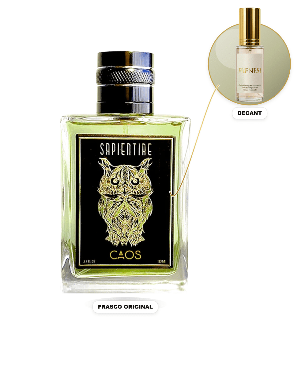 Sapientiae Niche Caos Masculino Extrait de Parfum (Decant) - FRENESI