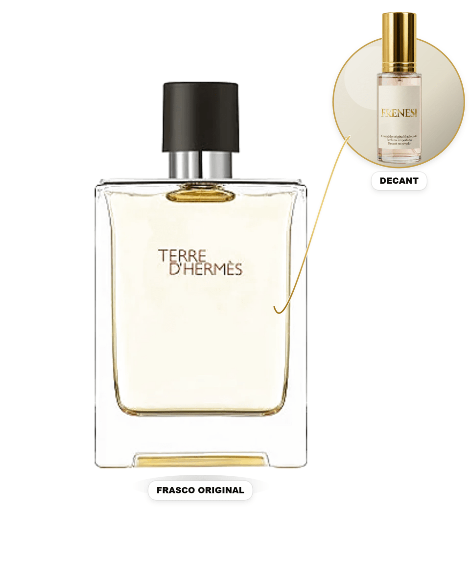 Terre D'Hermès Masculino Eau de Toilette (Decant) - FRENESI